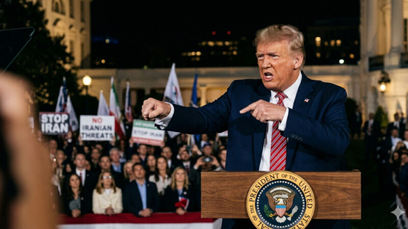 Lanza Trump enésima advertencia a Irán