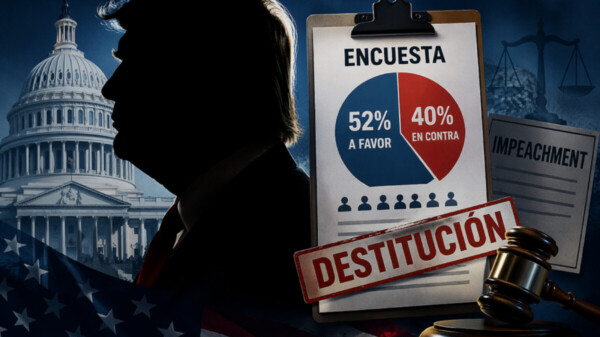 Aprueba mayoría en EU destitución de Trump