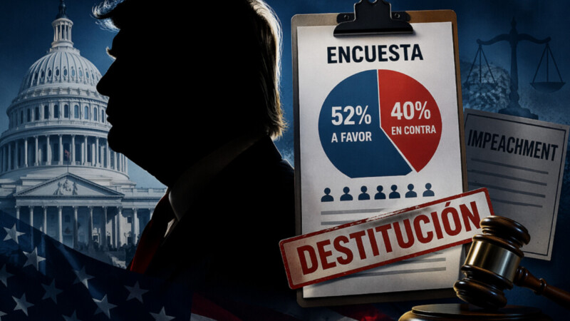 Aprueba mayoría en EU destitución de Trump