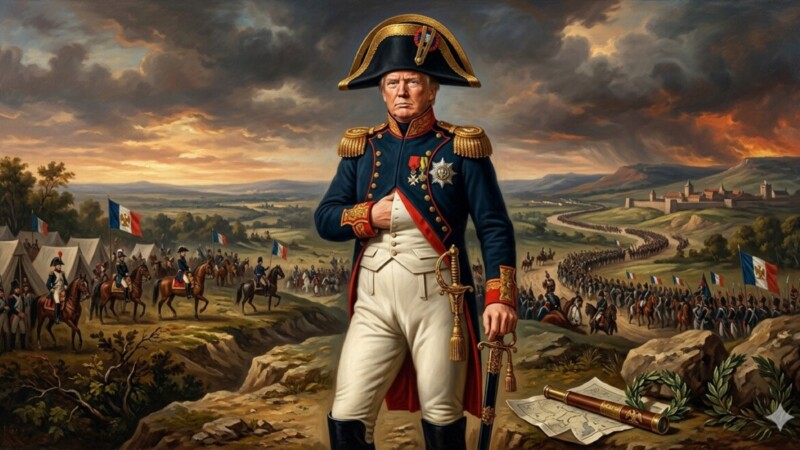 Trump: Si yo no fuera presidente el mundo estaría hecho pedazos