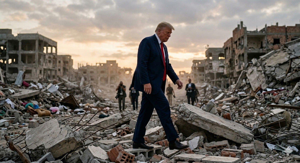 Caminando entre ruinas el que se cree rey. 