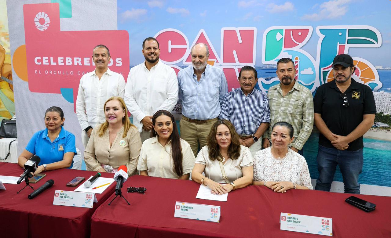 Invitan a celebrar el orgullo cancunense en el 56 aniversario de la ciudad