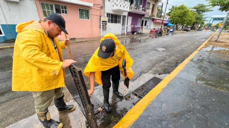 Protección Civil refuerza acciones preventivas y de atención por lluvias en Isla Mujeres