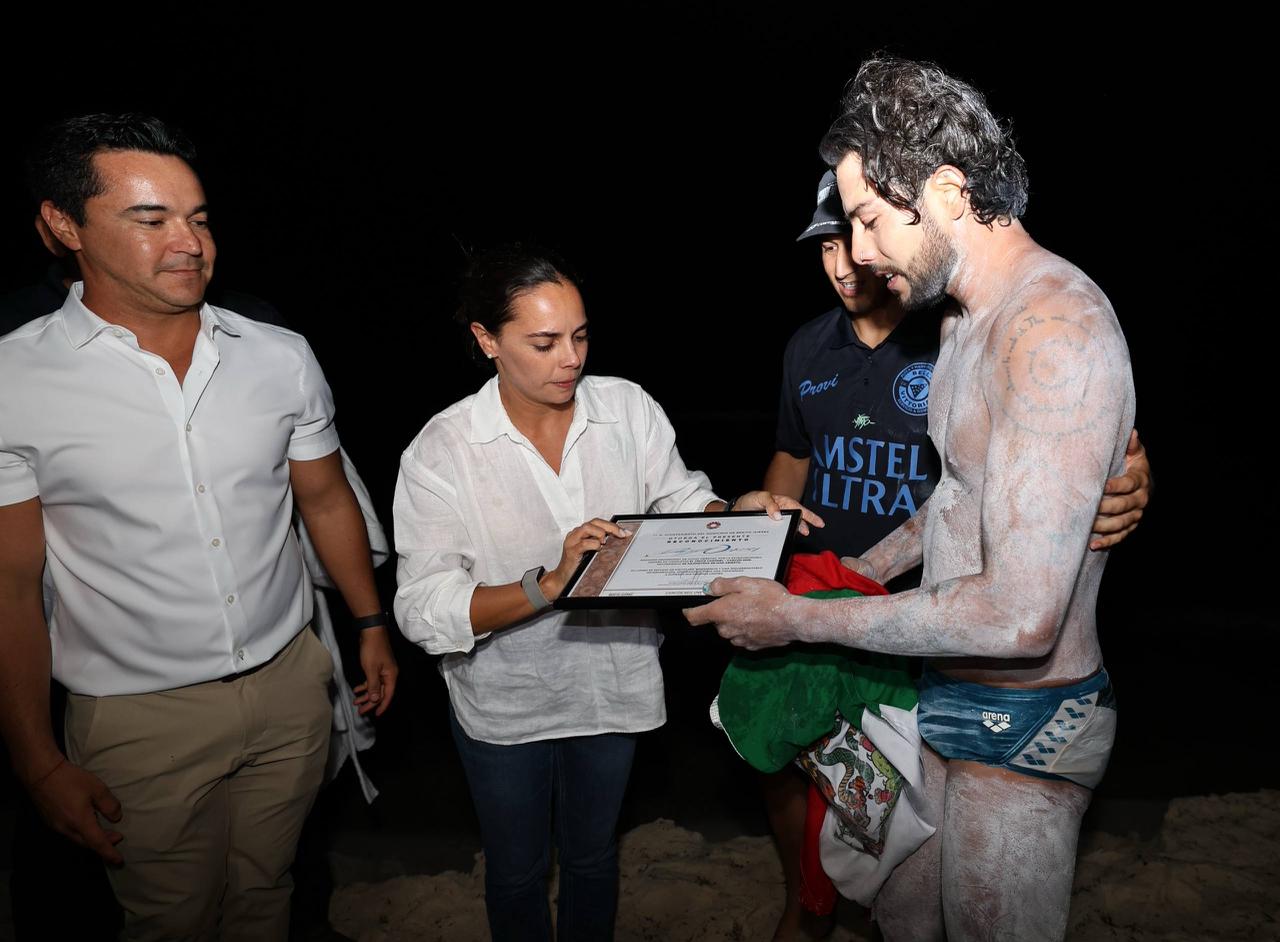 Ana Paty Peralta reconoce y celebra el histórico logro de David Olvera