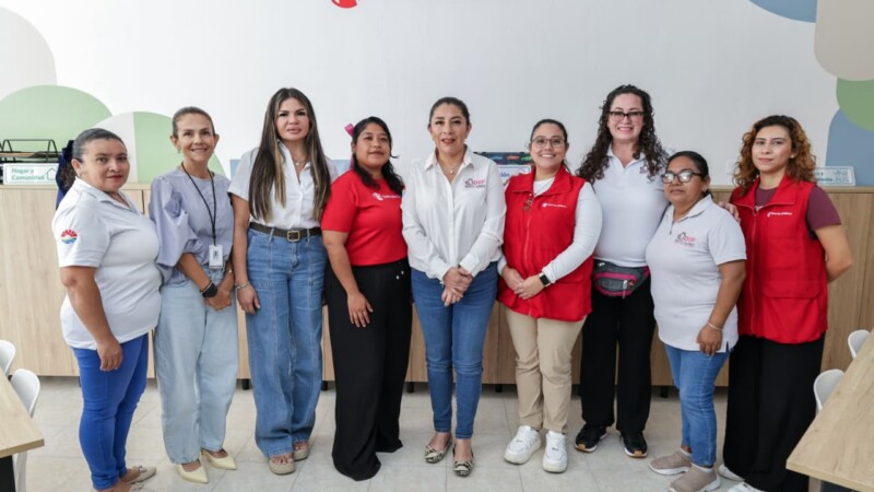 Avanza rehabilitación de ludoteca en el Centro de Desarrollo Comunitario de la Sm 227