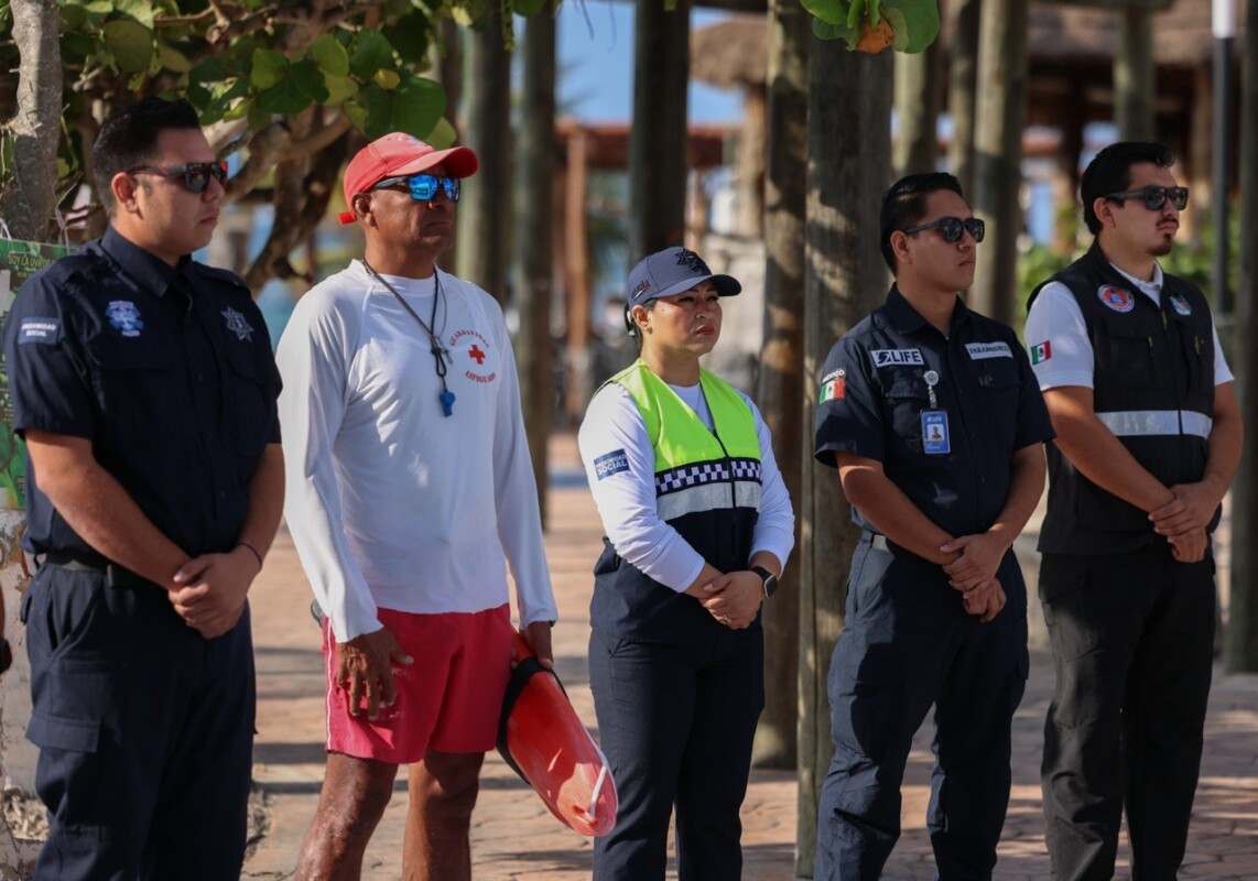 La presidenta municipal destacó la coordinación interinstitucional y el trabajo preventivo que permitieron garantizar la seguridad de residentes y visitantes, durante la reunión virtual de la Mesa de Construcción de Paz. Más de 6,500 personas visitaron las playas públicas en la segunda semana del periodo vacacional.