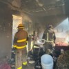 Atienden bomberos incendio en la Supermanzana 249; no se reportaron lesionados
