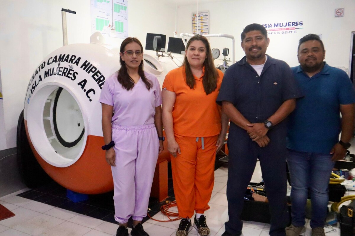 Atenea prioriza atención al sector pesquero con mantenimiento de la Cámara Hiperbárica