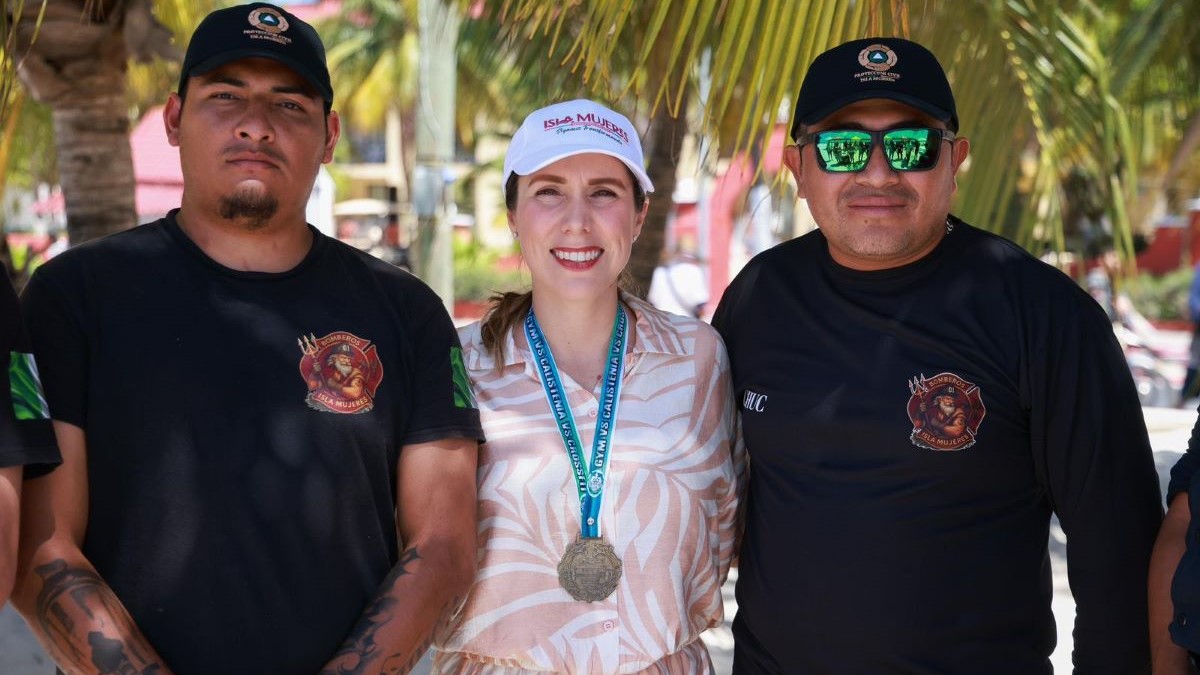 Ayuntamiento de Isla Mujeres invita a la “Batalla de Titanes: Bomberos vs CrossFit”.