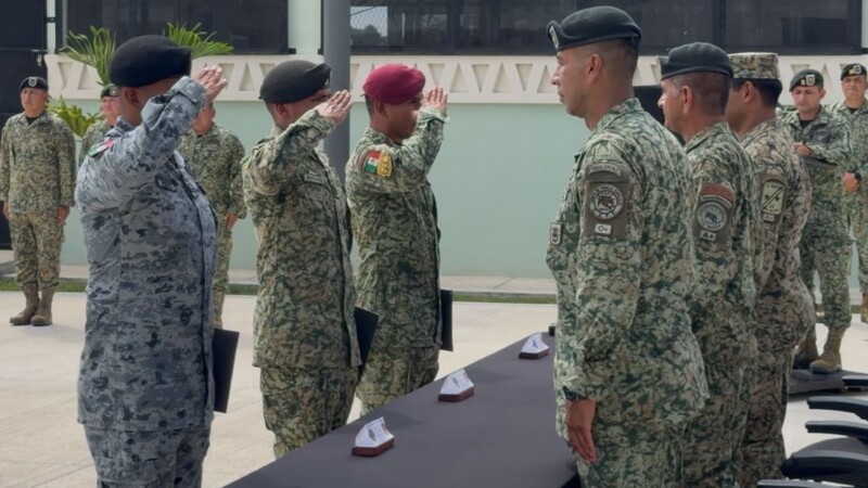 Concluye curso de buceo militar con nueve elementos del Ejército y Guardia Nacional graduados