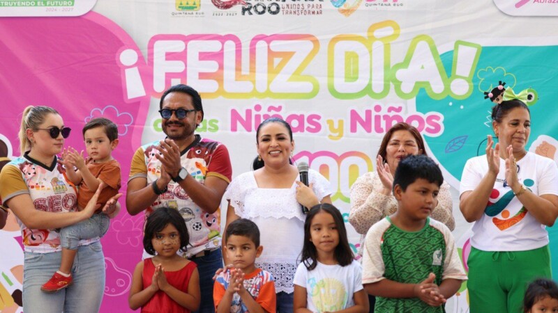 Sumamos esfuerzos para llevar alegría a niñez portomorelense: Blanca Merari