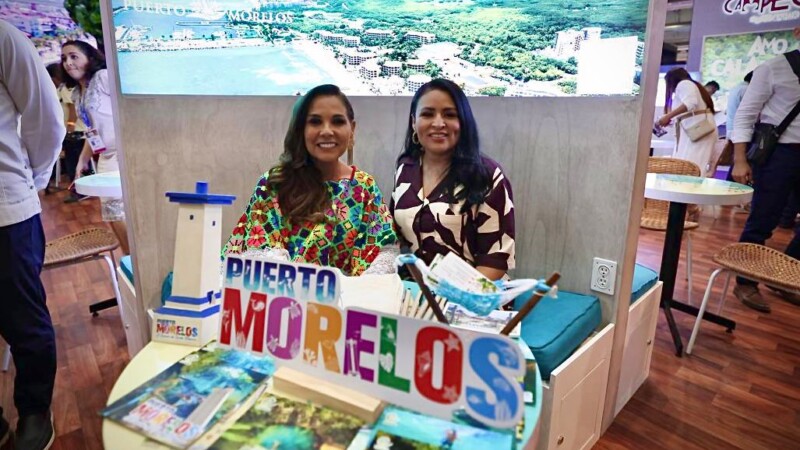 Puerto Morelos fortalece su promoción en la 50 edición del Tianguis Turístico de México: Blanca Merari