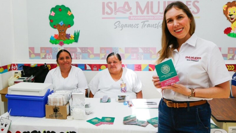 Gobierno de Isla Mujeres se suma a la Semana Nacional de Vacunación 2026