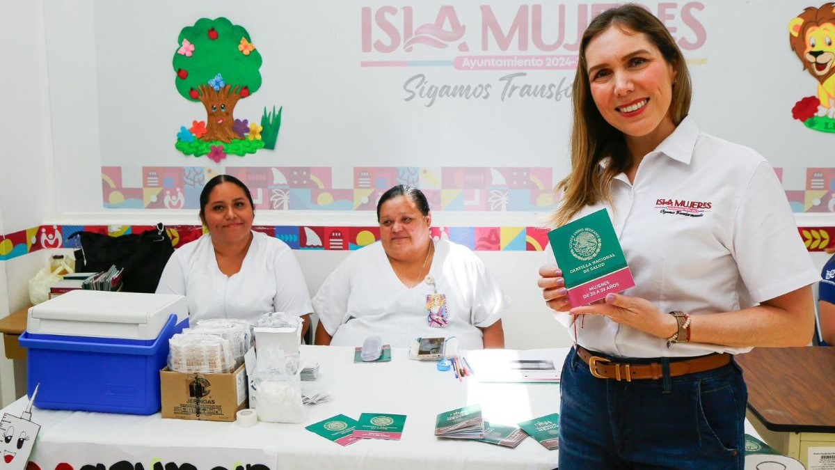 Gobierno de Isla Mujeres se suma a la Semana Nacional de Vacunación 2026