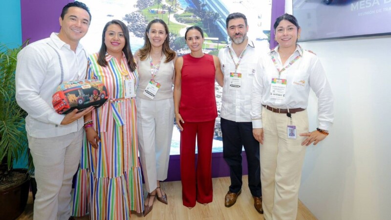 Lleva Ana Paty Peralta campaña 'All You Cancún' al Tianguis Turístico 2026