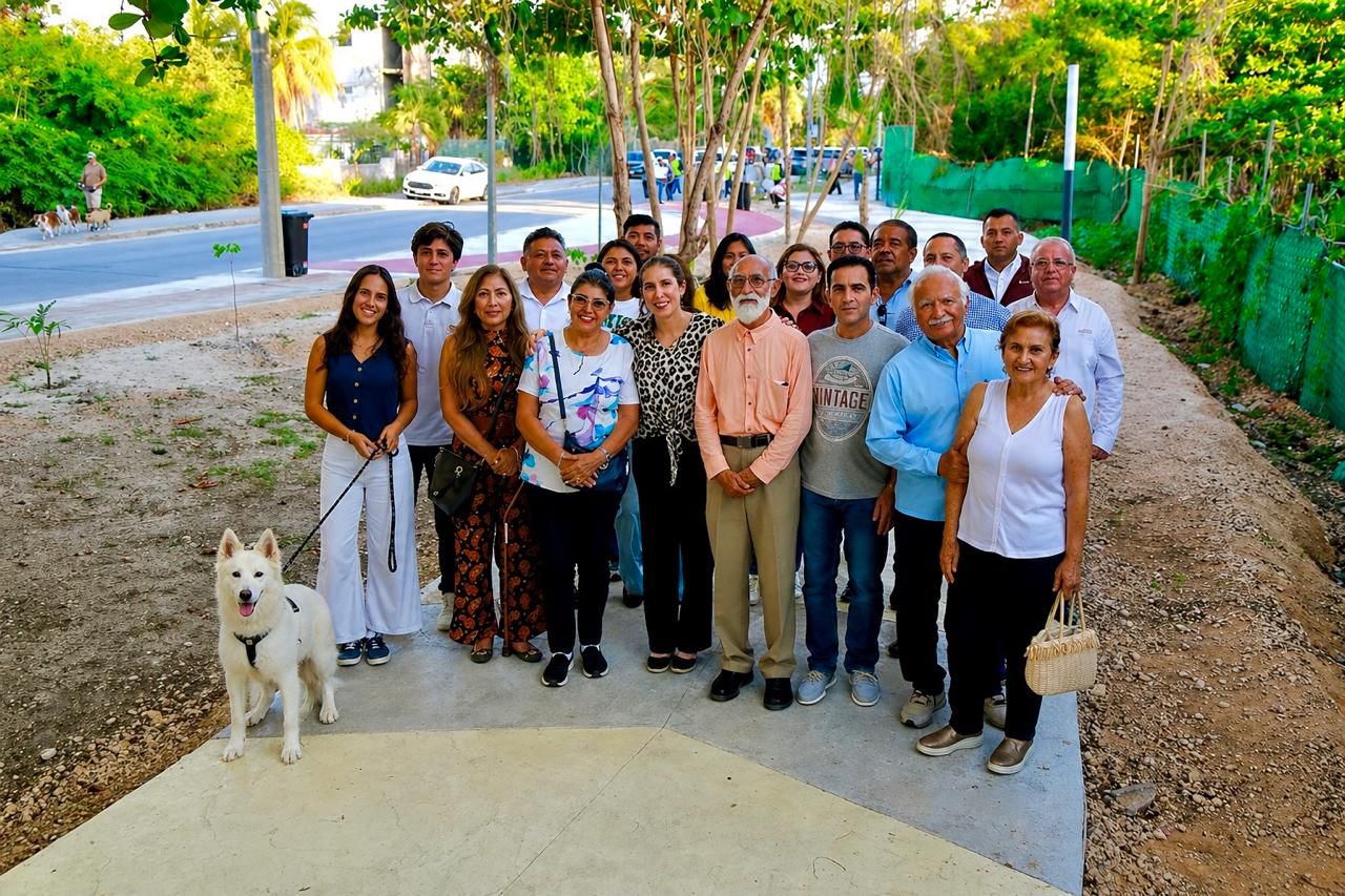 Atenea entrega nueva ciclovía y andador peatonal en Punta Sam