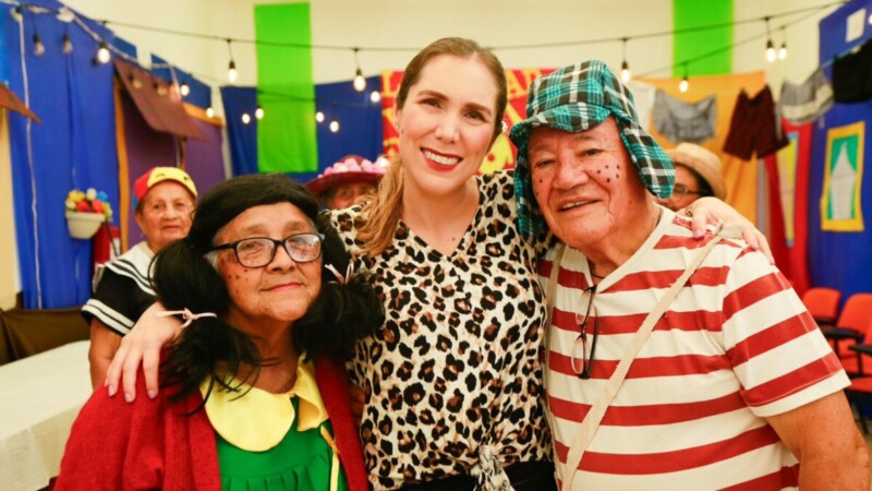 Casa del Adulto Mayor de Ciudad Mujeres celebra el Día del Niño y la Niña con puesta en escena de La Vecindad del Chavo