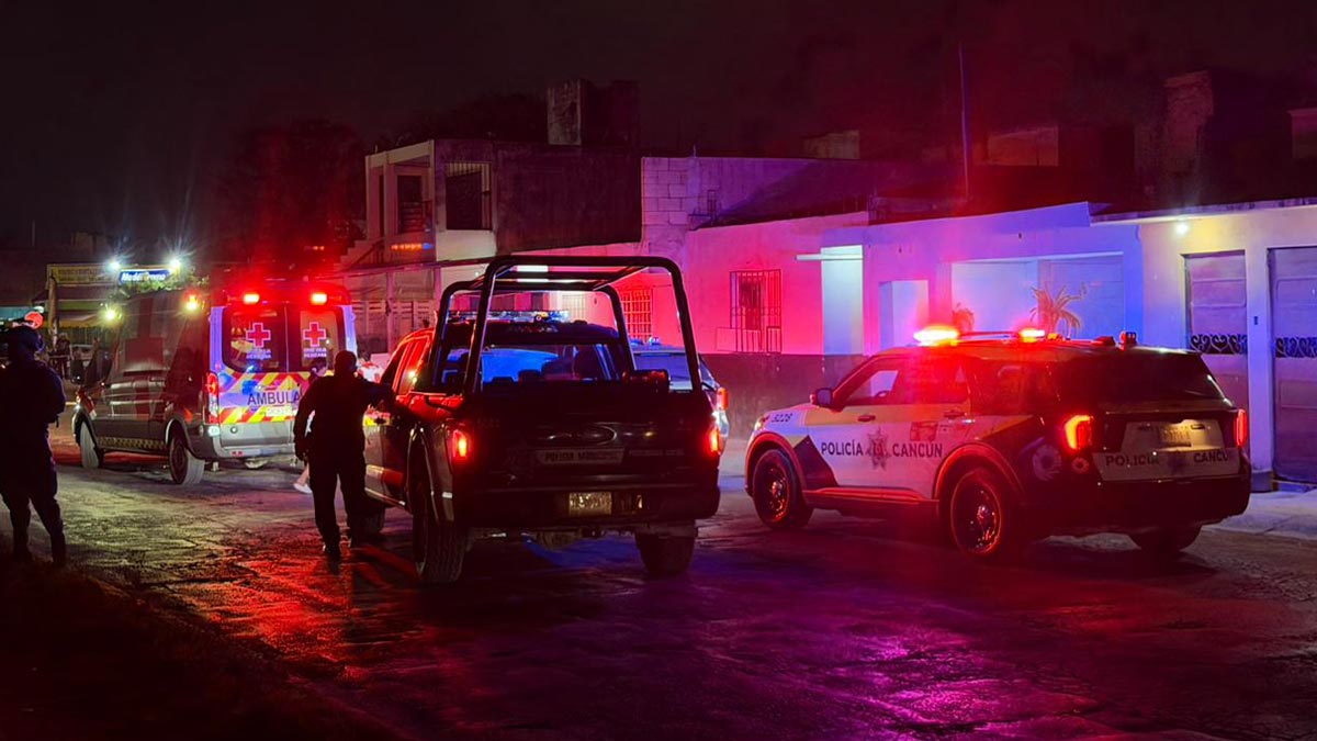 Acribillan a balazos a hombre en fraccionamiento de Cancún