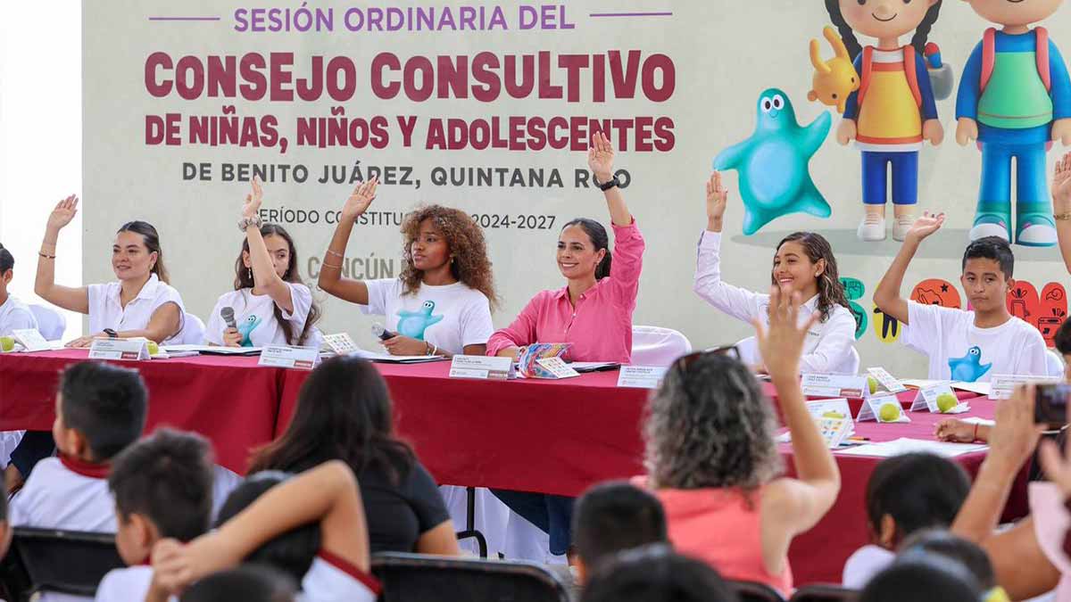 En Cancún, su voz es la que está construyendo el presente y futuro de niños, niñas, y adolescentes: Ana Paty Peralta