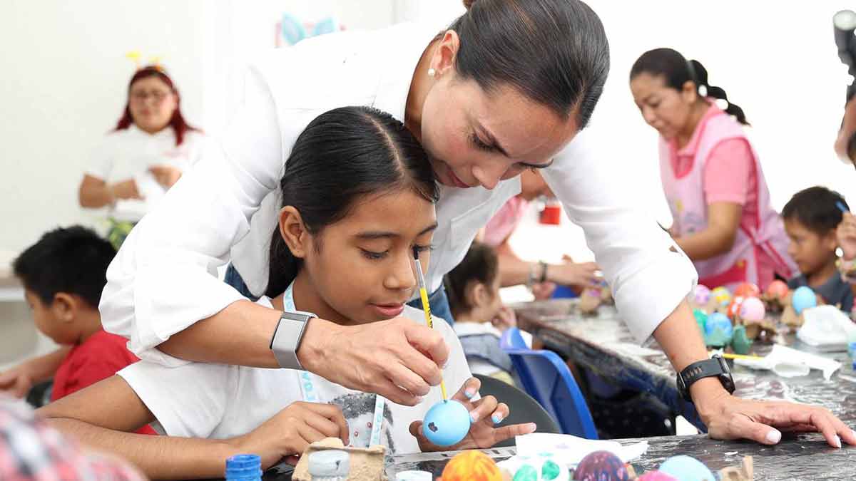 DIF Pilares crea espacio para niñas y niños en vacaciones: Ana Paty Peralta