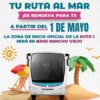 Amplía "Ruta Mar" servicio gratuito a playas en próximos asuetos