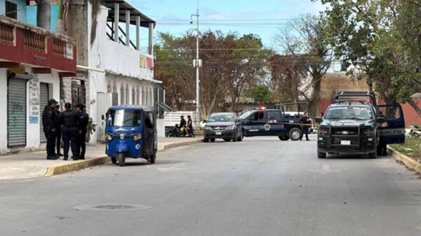 Asesinan a mototaxista de un balazo en la Supermanzana 227 de Cancún