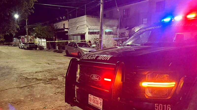 Joven sobrevive a ataque armado en el fraccionamiento Tierra Maya de Cancún
