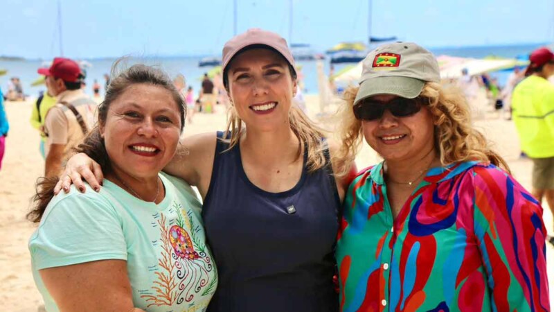 Atenea supervisa el Operativo de Semana Santa en Isla Mujeres