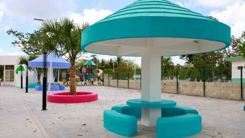 Gobierno de Isla Mujeres alista últimos detalles de la tercera etapa de la Plaza Ejidatarios en Zona Continental