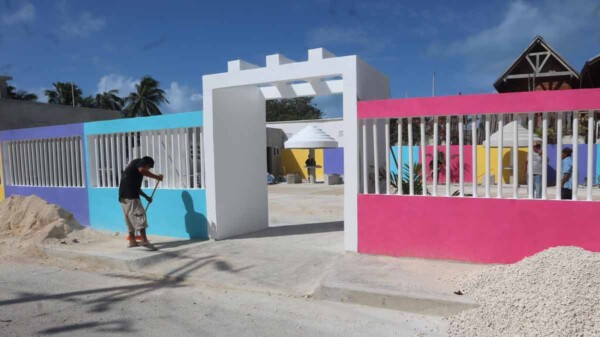 Registra 70 por ciento de avance la construcción del parque y domo de la colonia Electricistas