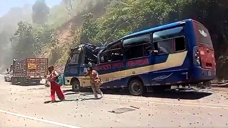 Mortal atentado con cilindro bomba que dejó 7 muertos sacude a Colombia