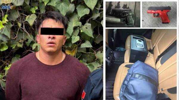 Policía capitalina abate a presunto asaltante tras persecución, detienen a uno más