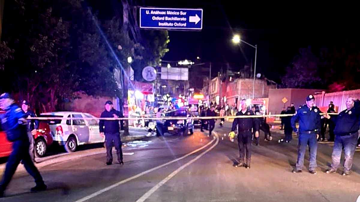 Balacera en taquería de la Ciudad de México deja cinco lesionados