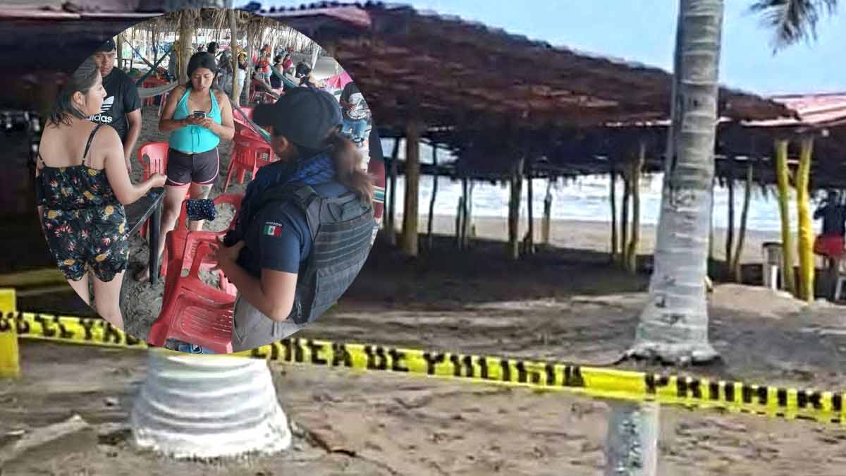 Balacera en zona turística de Veracruz deja tres lesionados