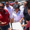 Supervisa Blanca Merari preparación de terreno para nuevas instalaciones de seguridad ciudadana