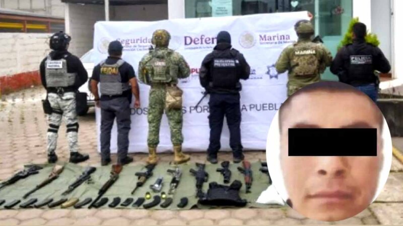 Cae en Puebla "El Bukanas" presunto líder huachicolero