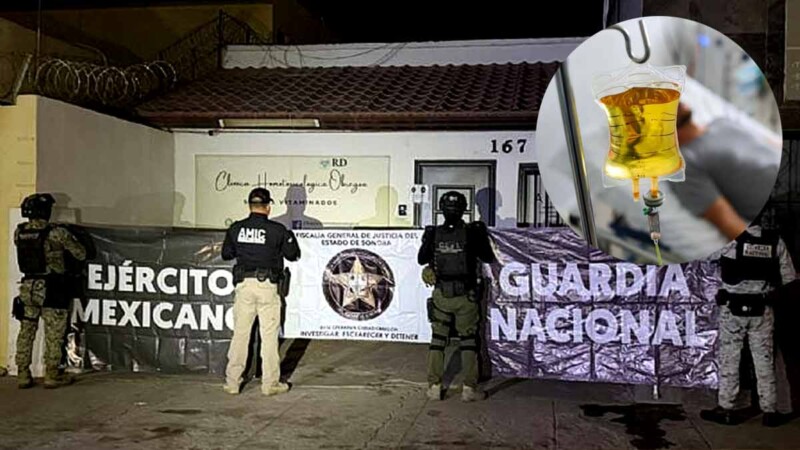 Catean otra clínica del médico investigado por muertes tras sueroterapias en Sonora
