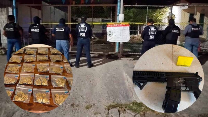 Incautan armas y drogas durante cateos simultáneos en Quintana Roo