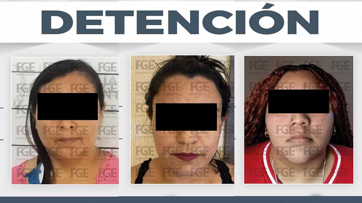 Cateos en Leona Vicario y Cancún dejan hallazgo de restos humanos y tres detenidas