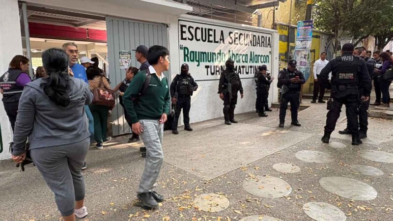 Amenaza de ataque armado provoca evacuación en secundaria de Guerrero