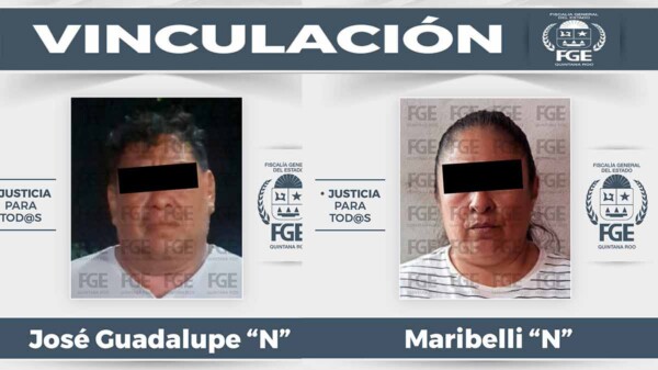 Vinculan a proceso a pareja de presuntos extorsionadores de taxistas en Punta Sam