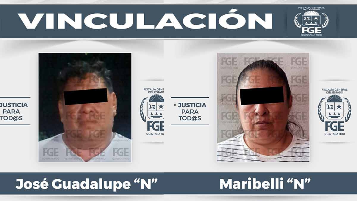Vinculan a proceso a pareja de presuntos extorsionadores de taxistas en Punta Sam
