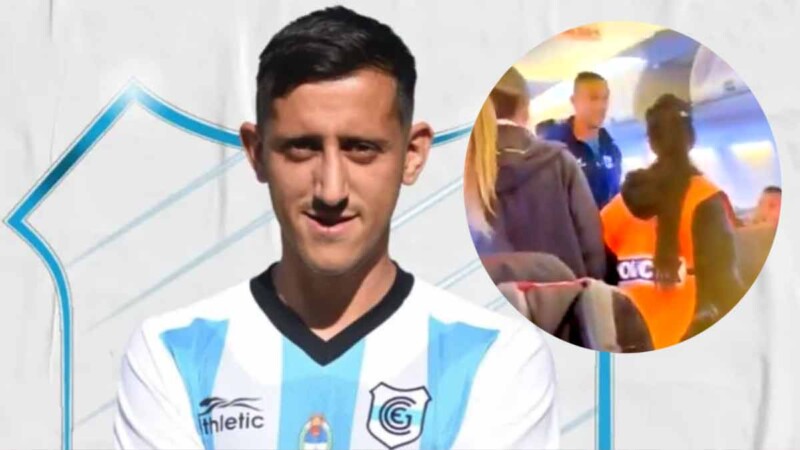 Futbolista argentino es detenido por broma terrorista en avión