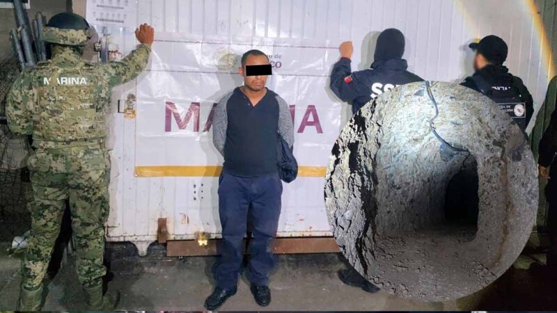 Operativo federal desmantela túnel clandestino en la frontera de Sonora