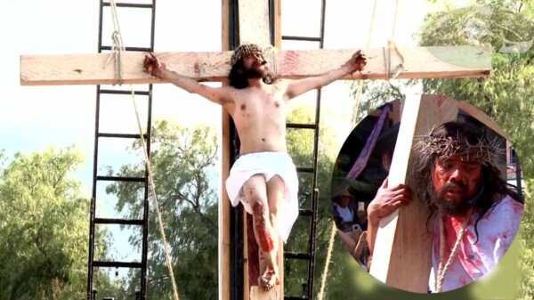 Iztapalapa vive su 183ª Representación de la Pasión de Cristo con multitudinaria asistencia