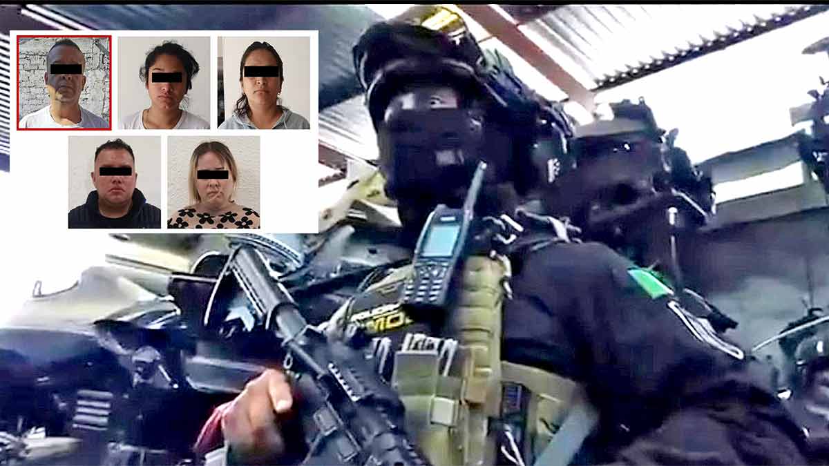 Desmantelan red de robo de autos en CDMX y recuperan 50 toneladas de autopartes