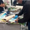 Detienen en el AICM a sujeto que transportaba cocaína oculta en trabajos de arte