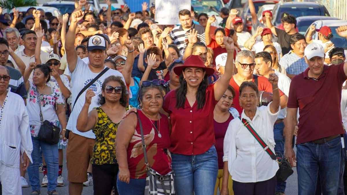 Unidad sin exclusiones es la fuerza de Morena en Quintana Roo: Marybel Villegas