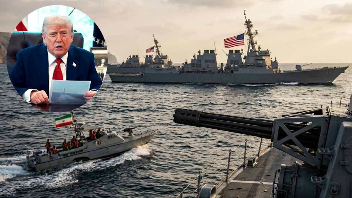 Ordena Trump "tirar a matar" a embarcaciones iraníes en el estrecho de Ormuz