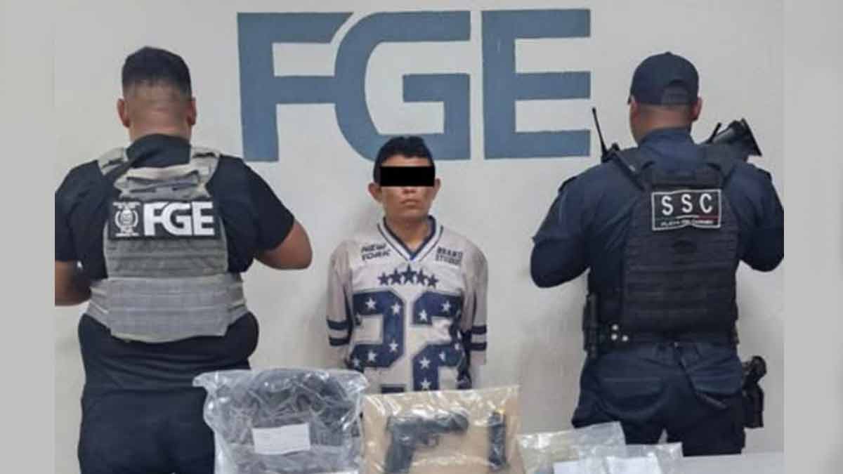 Detienen a presunto responsable de ataque armado y asesinato en Playa del Carmen